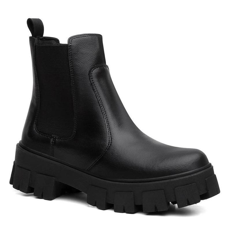Bota Coturno Feminino Tratorada Chelsea - Rosária